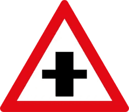 Crossroad Ahead with Priority