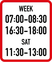 K53 Restriction Signs: South African Roads
