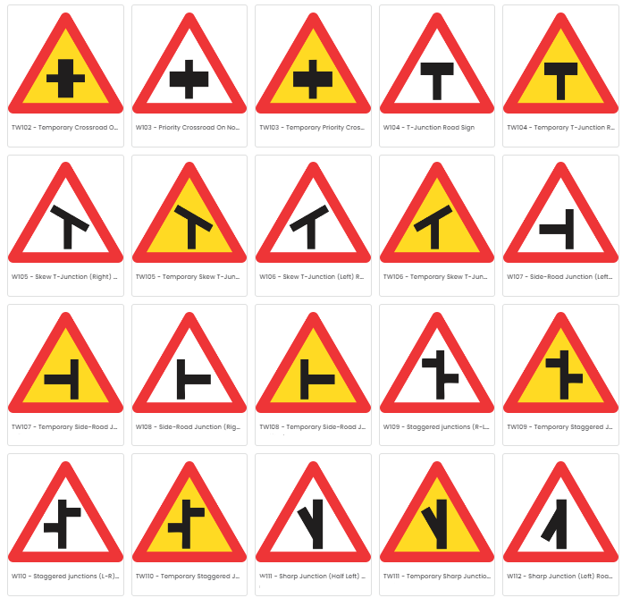 K53 Warning Signs